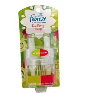 Febreze Noticeables Refill Kiwiberry Breeze Dual Scented Oil Limited Edition NEW